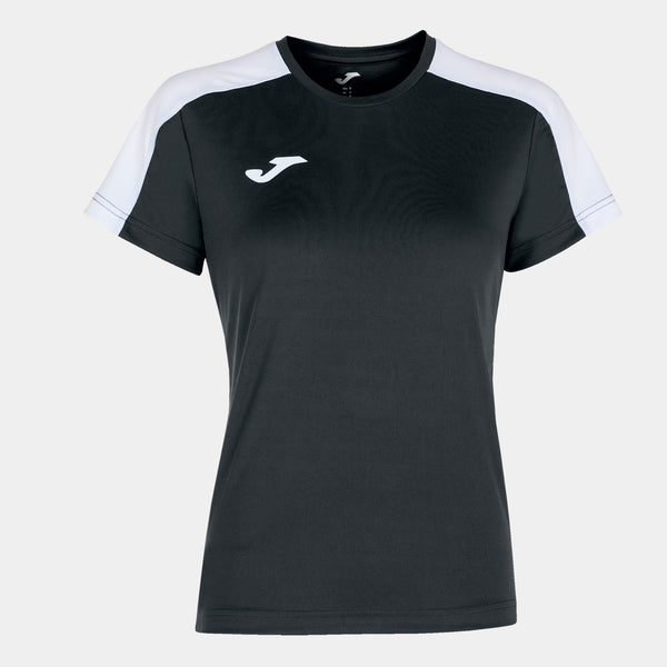Joma Academy T-shirt M/c (Adult) - Black White