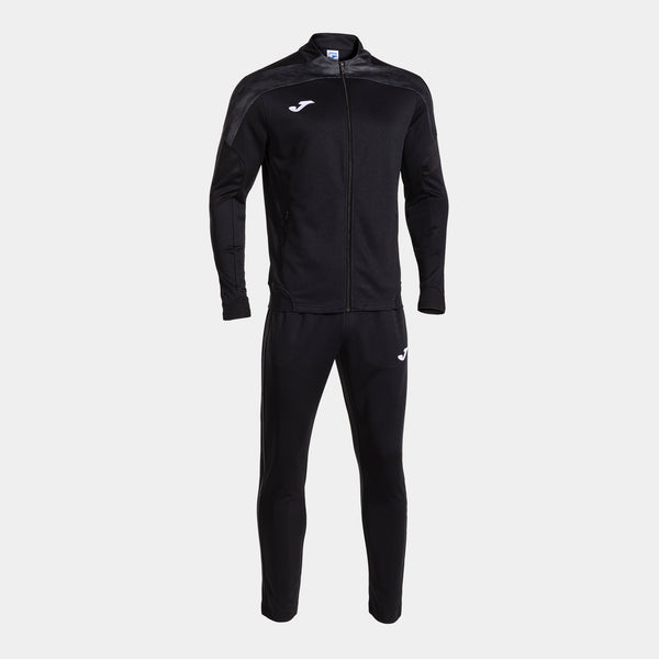 Joma Championship VIII Tracksuit (Junior) - Dark Gray Black