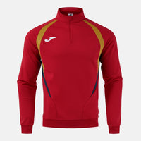 Joma T-championship Sweatshirt (Adult) - Dark Navy Red