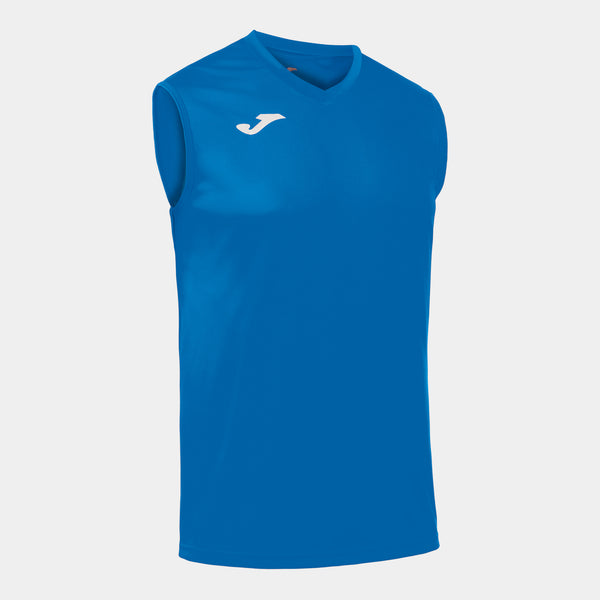 Joma T-shirt Basic Sleeveless (Adult) - Royal Blue