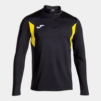 Joma Winner III Sweatshirt (Adult) - Black Yellow