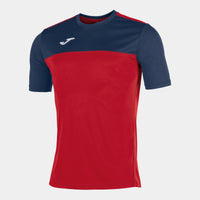 Joma S/s T-shirt Winner (Junior) - Navy Blue Red