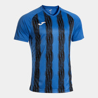 Joma Performance Short Sleeve T-shirt (Adult) - Royal Blue Black