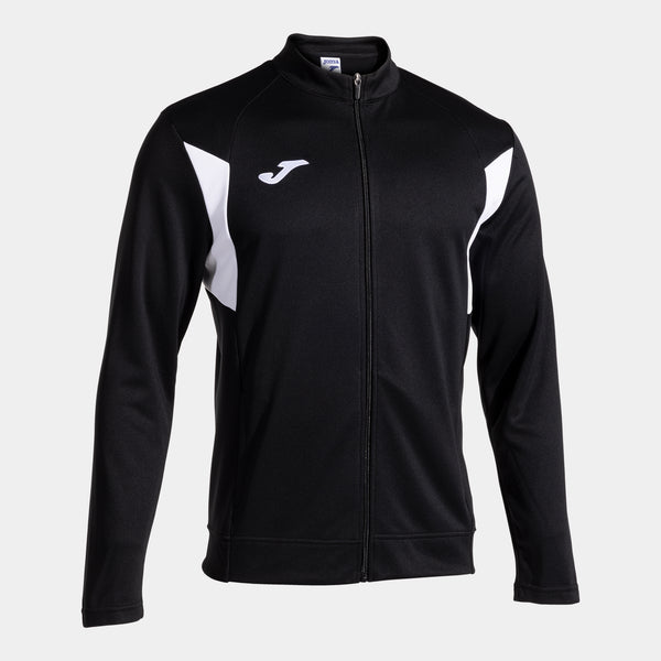 Joma Winner III Full Zip Sweatshirt (Junior) - Black White