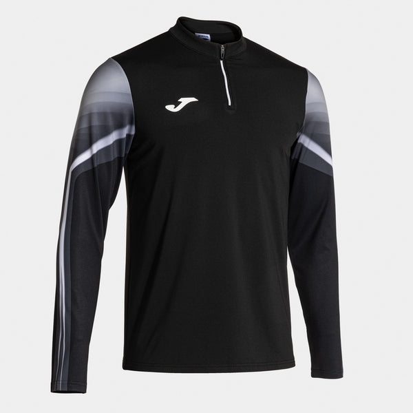 Joma Elite XI Sweatshirt (Adult) - Dark Gray Black