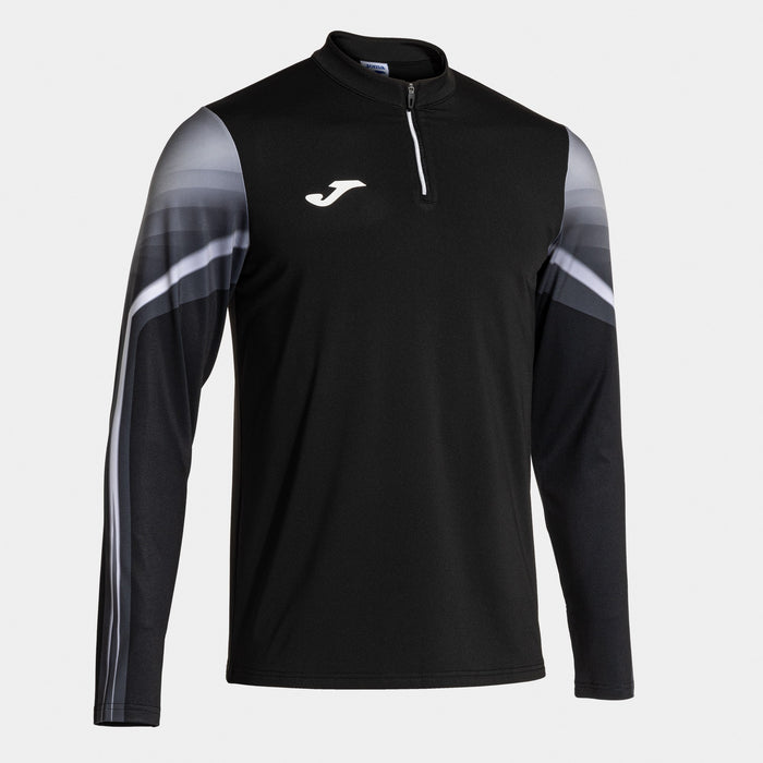 Joma Elite XI Sweatshirt (Adult) - Dark Gray Black