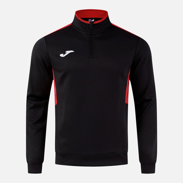 Joma Winner IV Sweatshirt (Adult) - Black Red
