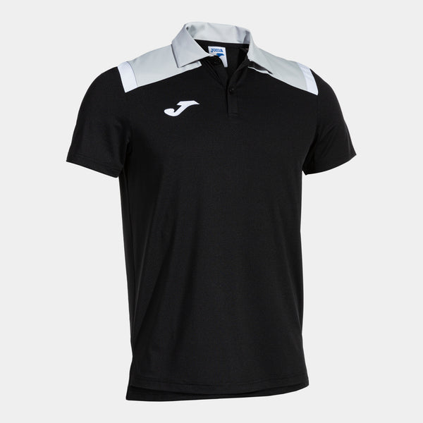 Joma Toledo Short Sleeve Polo (Adult) - Black