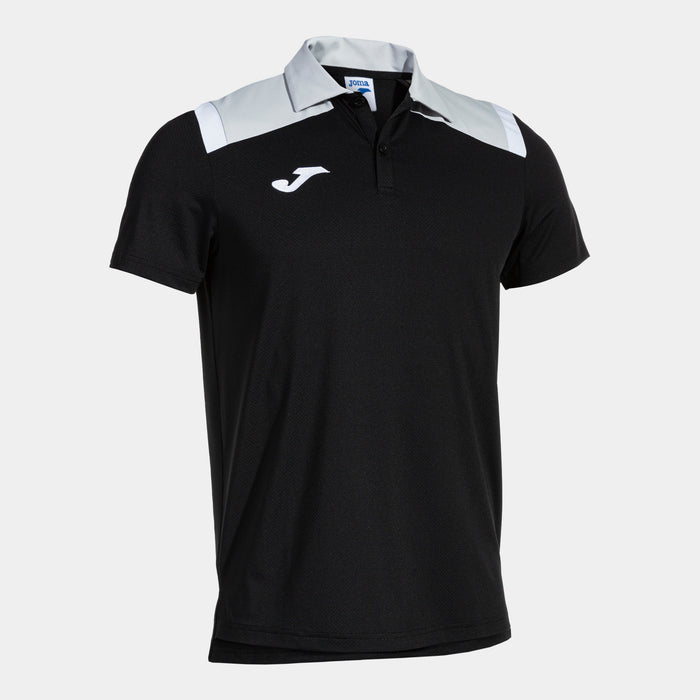 Joma Toledo Short Sleeve Polo (Adult) - Black