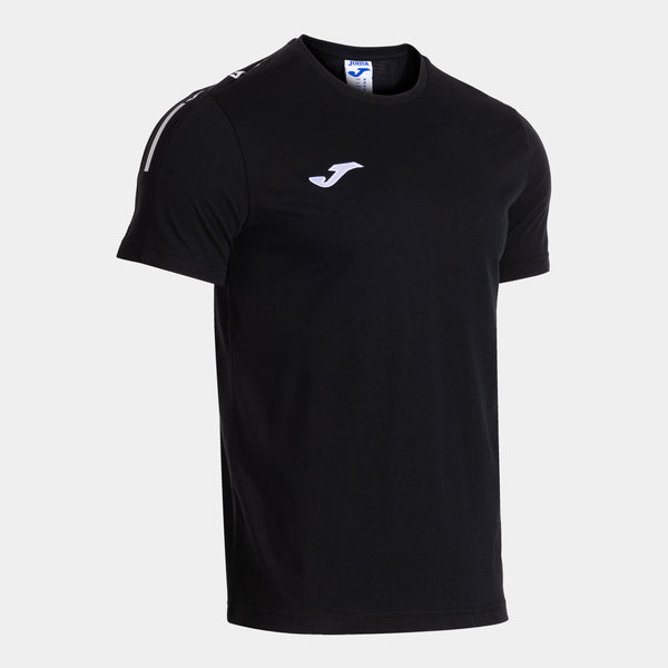 Joma Olimpiada Short Sleeve T-shirt (Adult) - Black