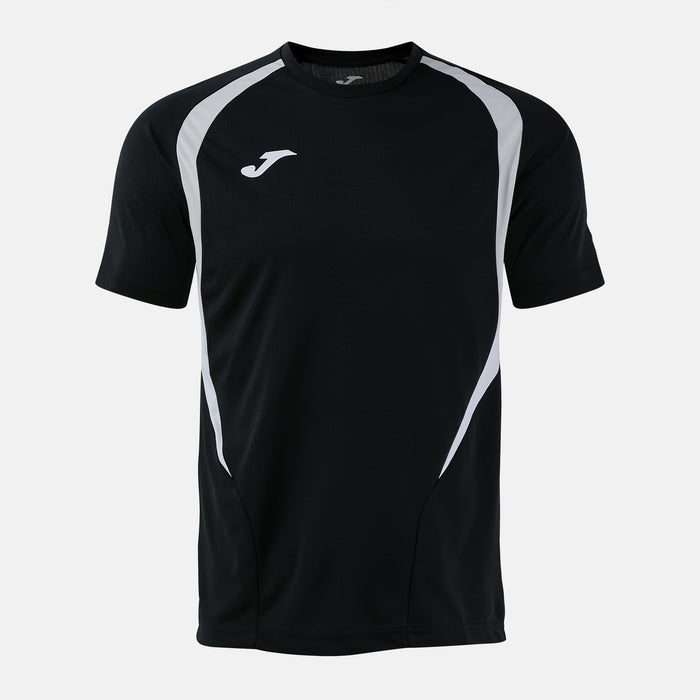 Joma T-championship Short Sleeve T-shirt (Junior) - Black Gray