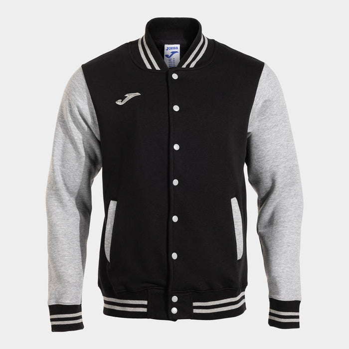Joma Combi Full Zip Sweatshirt (Adult) - Black Gray