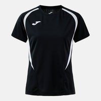 Joma Championship Short Sleeve T-shirt (Adult) - Black Light Gray