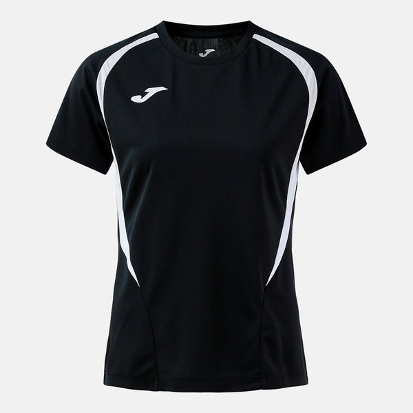 Joma Championship Short Sleeve T-shirt (Adult) - Black Light Gray