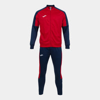 Joma Eco Championship Tracksuit (Junior) - Navy Blue Red
