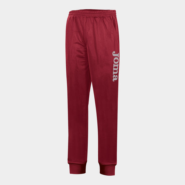 Joma Long Polyfleece Trousers (Junior) - Burgundy