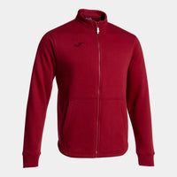 Joma Confort IV Full Zip Sweatshirt (Junior) - Red