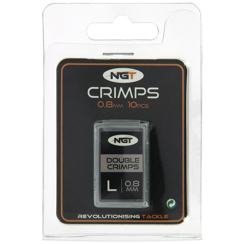 NGT Crimps 0.8mm 10pc