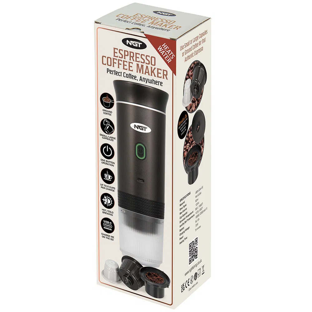 NGT Portable Espresso Coffee Maker - USB