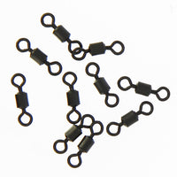 NGT Matt Black Size 8 Swivels
