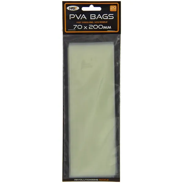NGT PVA Bags - 70x200mm