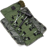 NGT Bivvy 10 Peg Set With Mallet