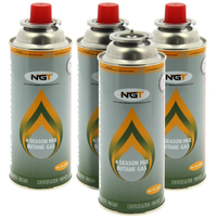 NGT 227g Butane Gas Canisters x 8