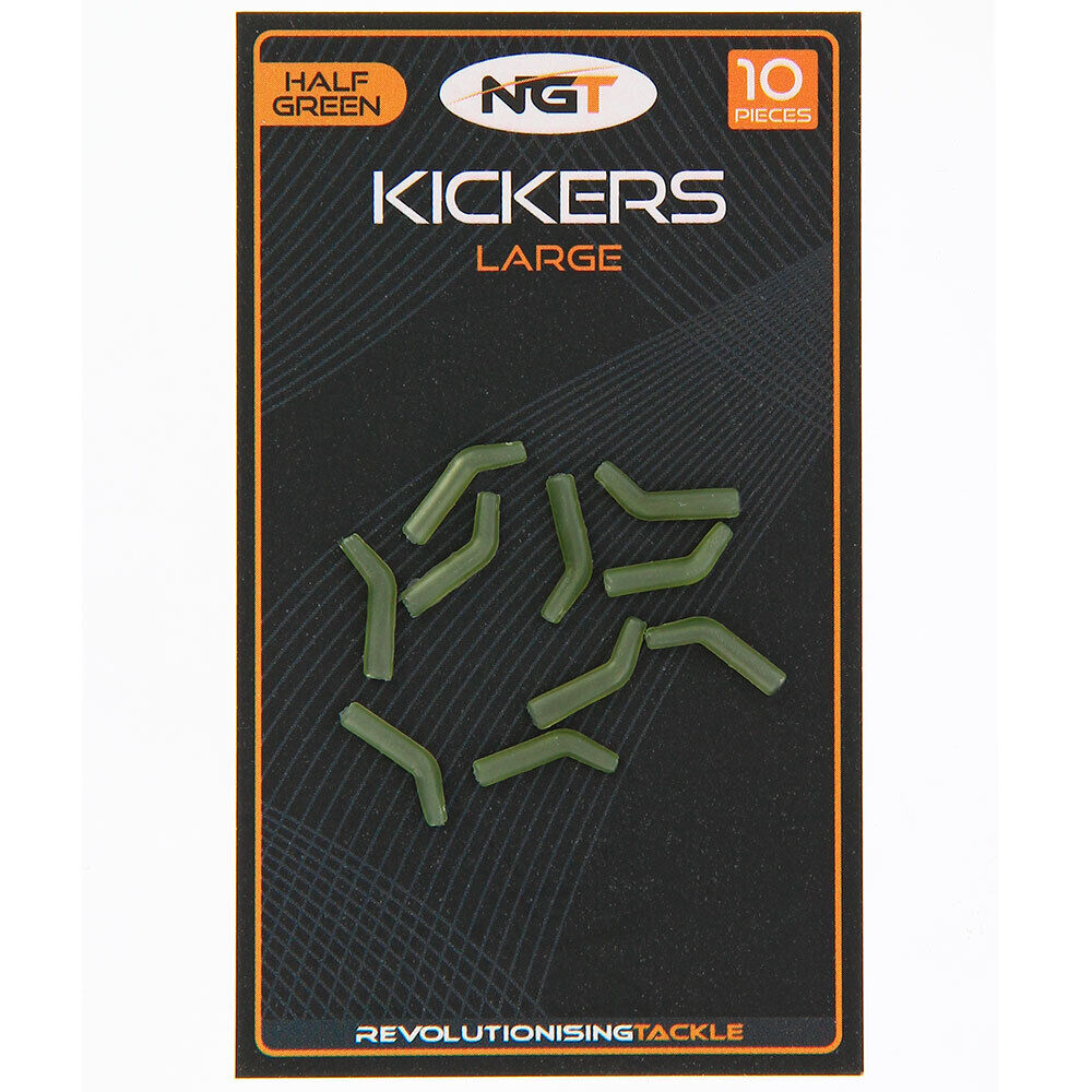 NGT Kickers Large Half Green, 10pc per Pack