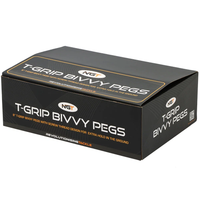 NGT Box Of 50 Bivvy Tent Pegs