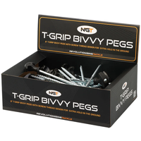 NGT Box Of 50 Bivvy Tent Pegs
