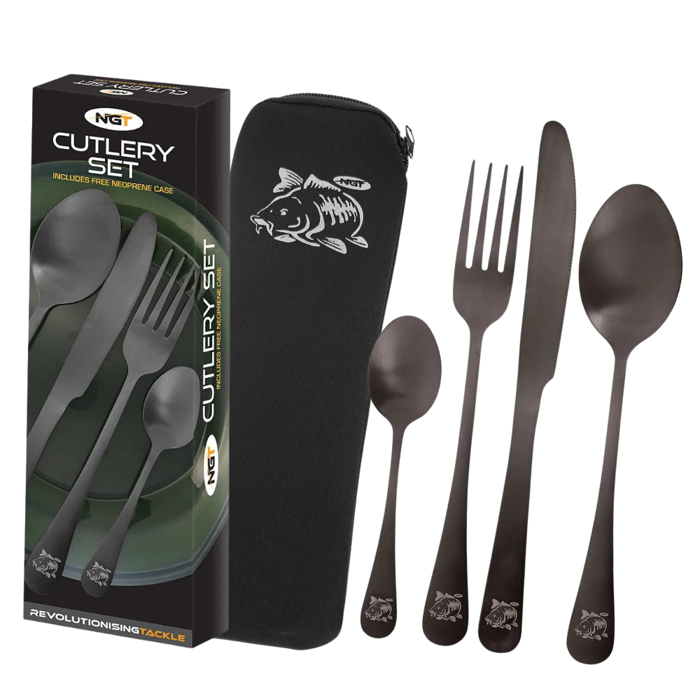 NGT 4pc Cutlery Set -  Matt Effect