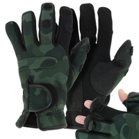 NGT Camo Fishing Gloves