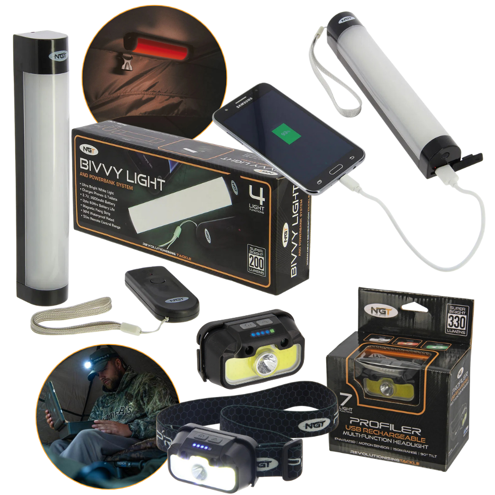 NGT Bivvy Light Duo Set