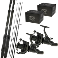 NGT 10ft Profiler Rods x2 & CR60 Reels x2
