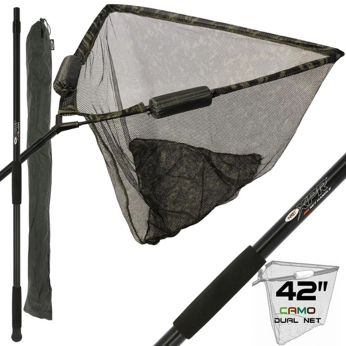 NGT 42" Dual CAMO Net & 2m XPR Handle