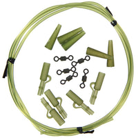 NGT Lead Clip Action Pack Green