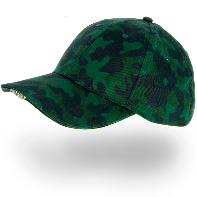 NGT Camo Cap With LED Lights